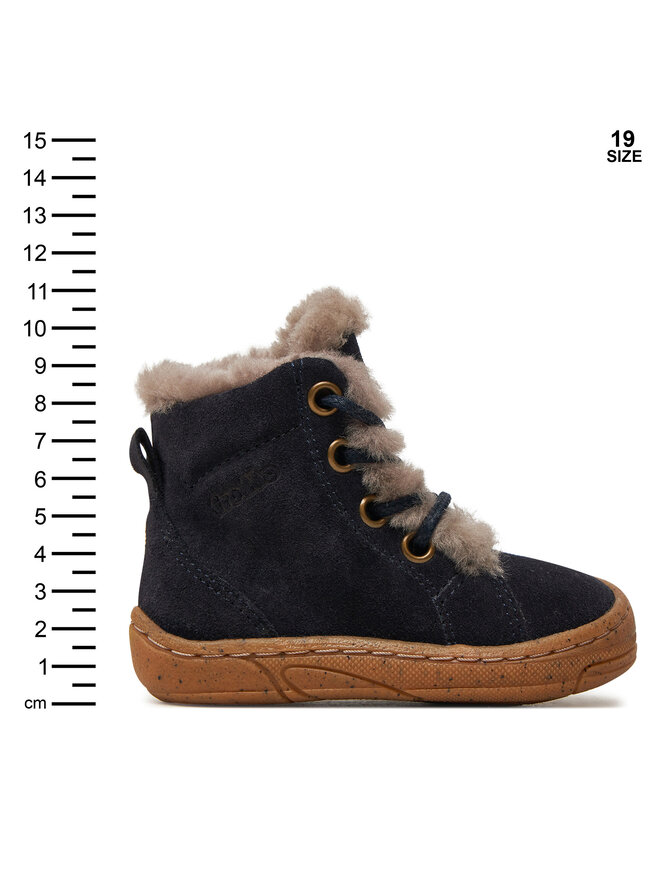 Froddo Gležnjarji Froddo Minni Suede Laces G2110140-4 M Modra
