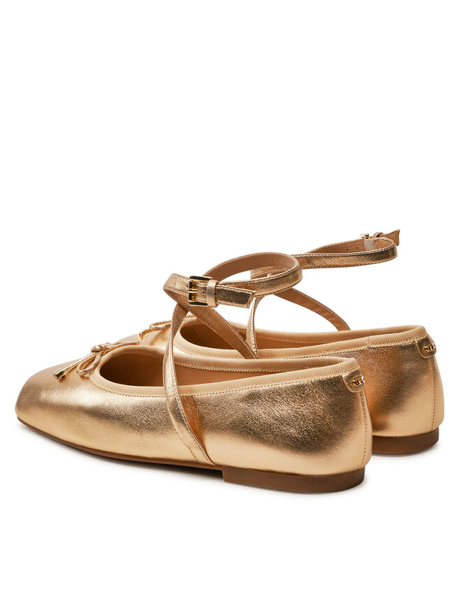 MICHAEL Michael Kors Baleriny MICHAEL Michael Kors Collette Flex Ballet 40T4CTFP1M Złoty