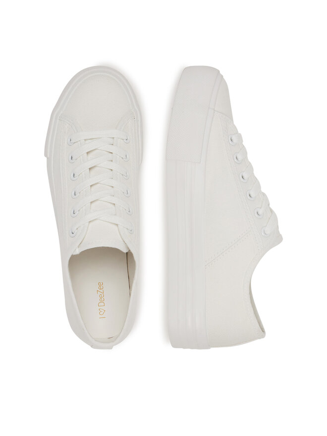 DeeZee Tenisówki DeeZee H2302 Biały