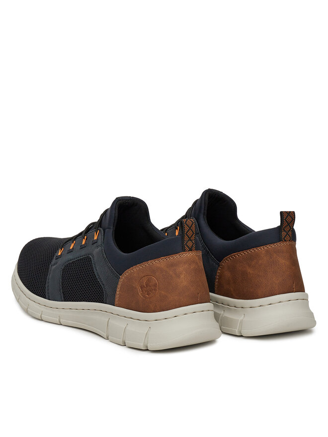 Rieker Sneakersy Rieker B7796-14 Tmavomodrá