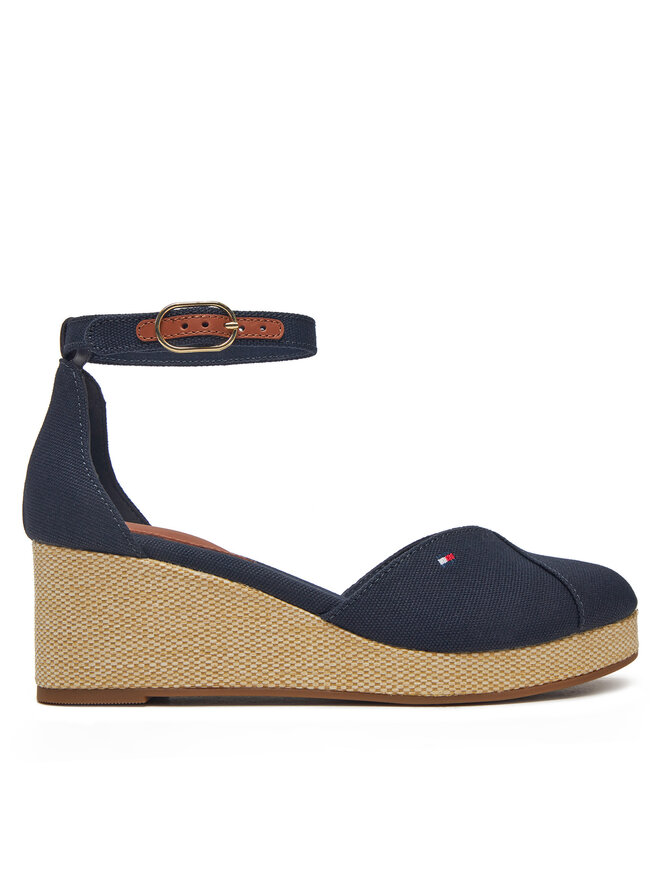 Tommy Hilfiger Espadryle Tommy Hilfiger FW0FW08657 Granatowy