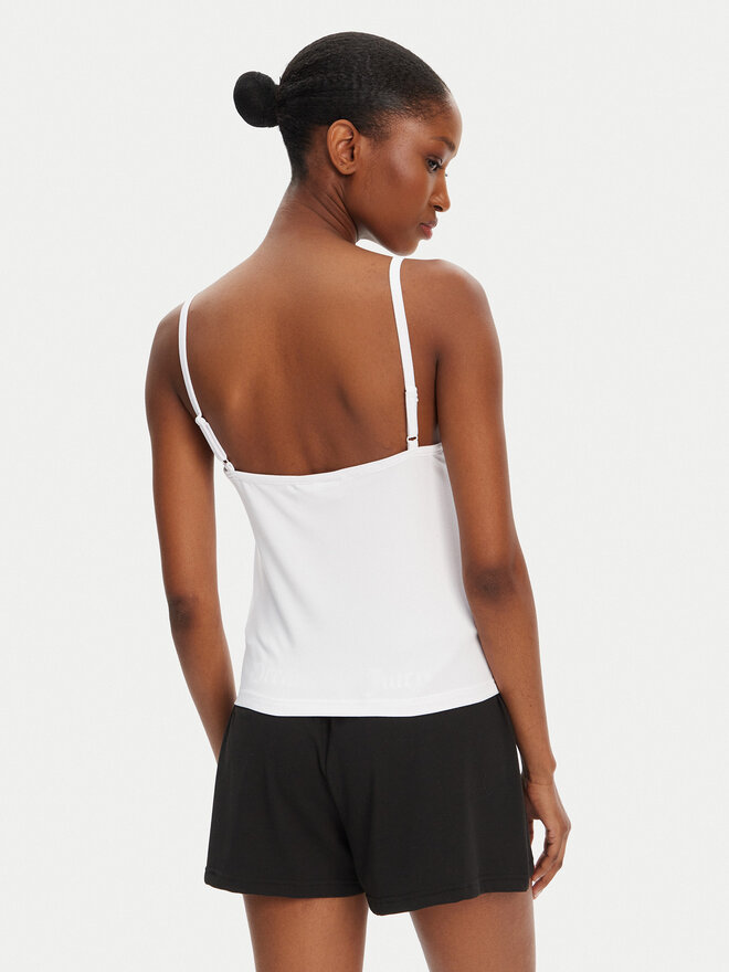 Juicy Couture Juicy Couture Top Dream Of Vest JCLCT125505 Weiß Slim Fit