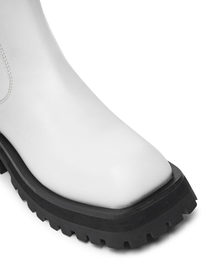 DKNY Klassische Stiefeletten DKNY Rianne Chelsea K3471540 Weiß