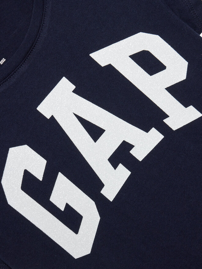 Gap Gap Camiseta 460525-10 Azul marino Regular Fit