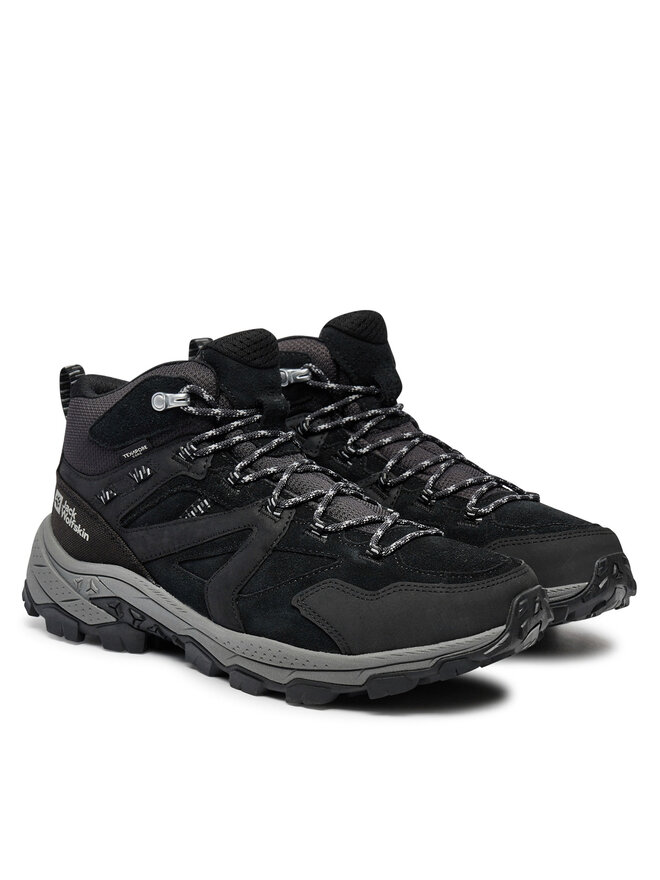 Jack Wolfskin Scarpe da trekking Jack Wolfskin Vojo Tour Lt Texapore Mid M A62074 Grigio