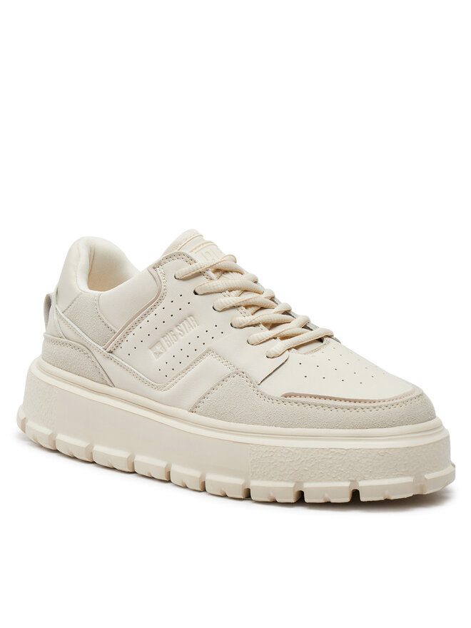 Big Star Shoes Sneakersy Big Star Shoes NN274387 Beżowy