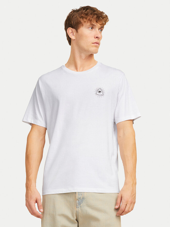 Jack&Jones Jack&Jones T-Shirt Jackie 12271366 Λευκό Relaxed Fit