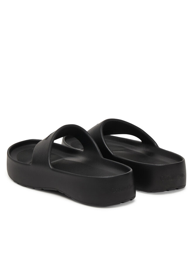 Calvin Klein Zehentrenner Calvin Klein One Piece Eva Flip Flop Thong HW0HW02957 Schwarz