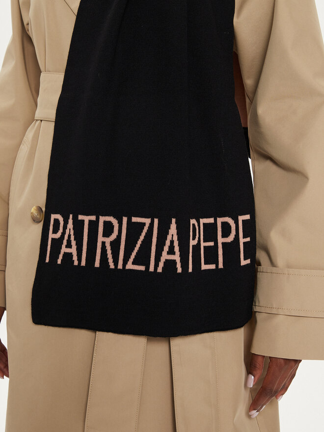 Patrizia Pepe Šál Patrizia Pepe 8F9239/A6B2-X1HM Černá
