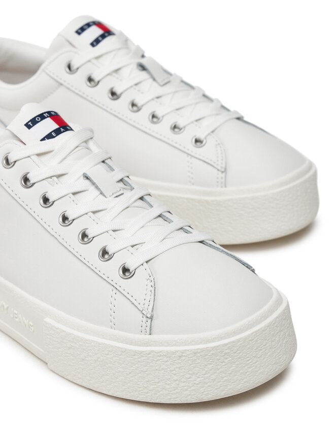 Tommy Jeans Zapatillas Tommy Jeans Tjw Foxing Flatform Sneaker EN0EN02567 Écru