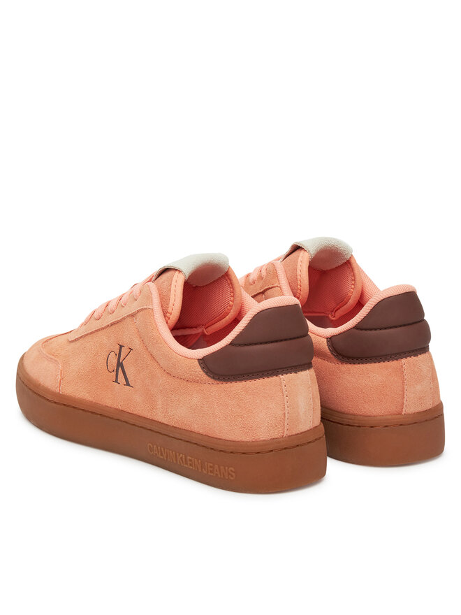 Calvin Klein Jeans Sportcipők Calvin Klein Jeans Classic Cupsole Mix In YW0YW01767 Narancssárga