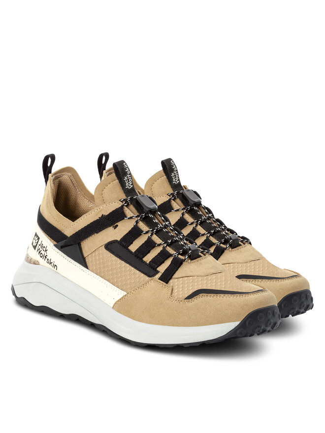 Jack Wolfskin Sneakersy Jack Wolfskin Dromoventure Athletic Low M 4057011 Beżowy