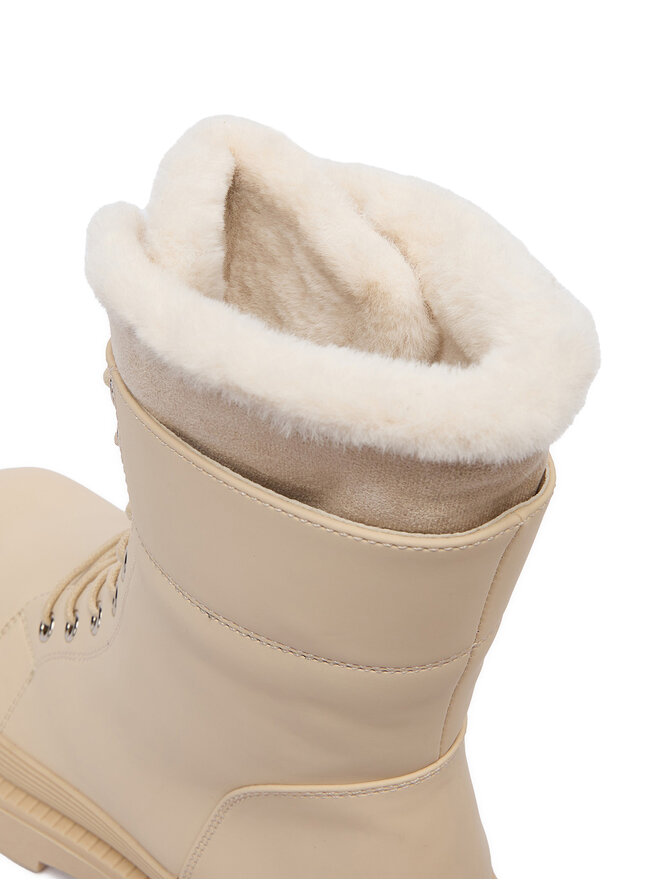 DeeZee Botines planos DeeZee 13096-19 Beis