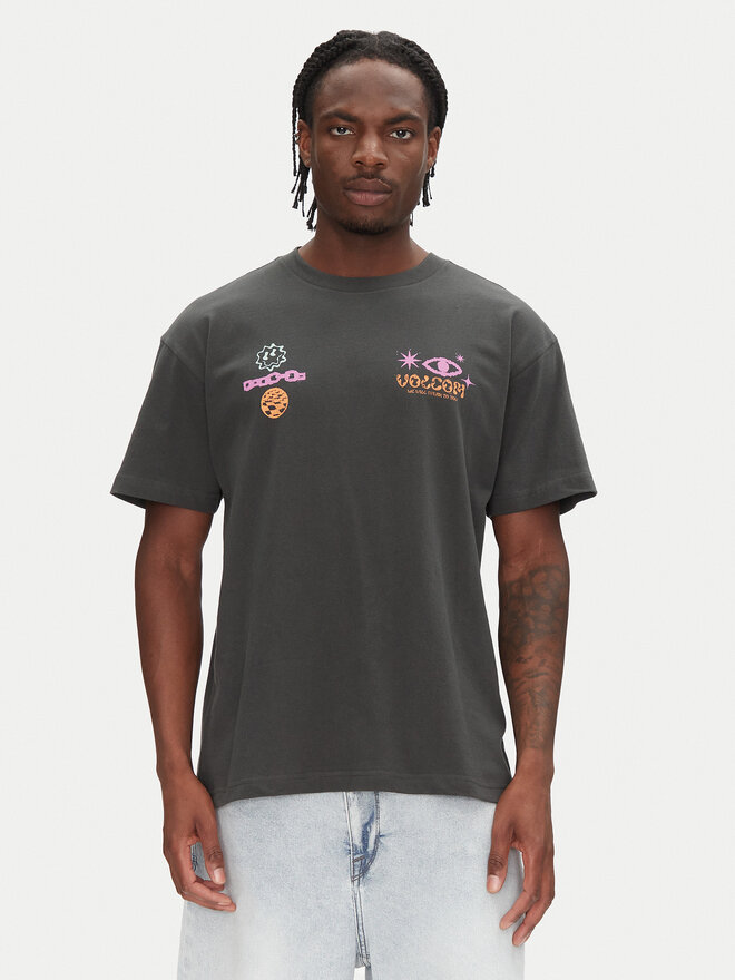 Volcom Volcom Camiseta Filip Rygalski A4312506 Gris Loose Fit