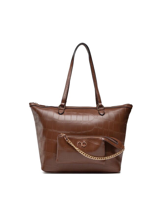 Nobo Ročna torba Nobo NBAG-N0240-CM17 Rjava