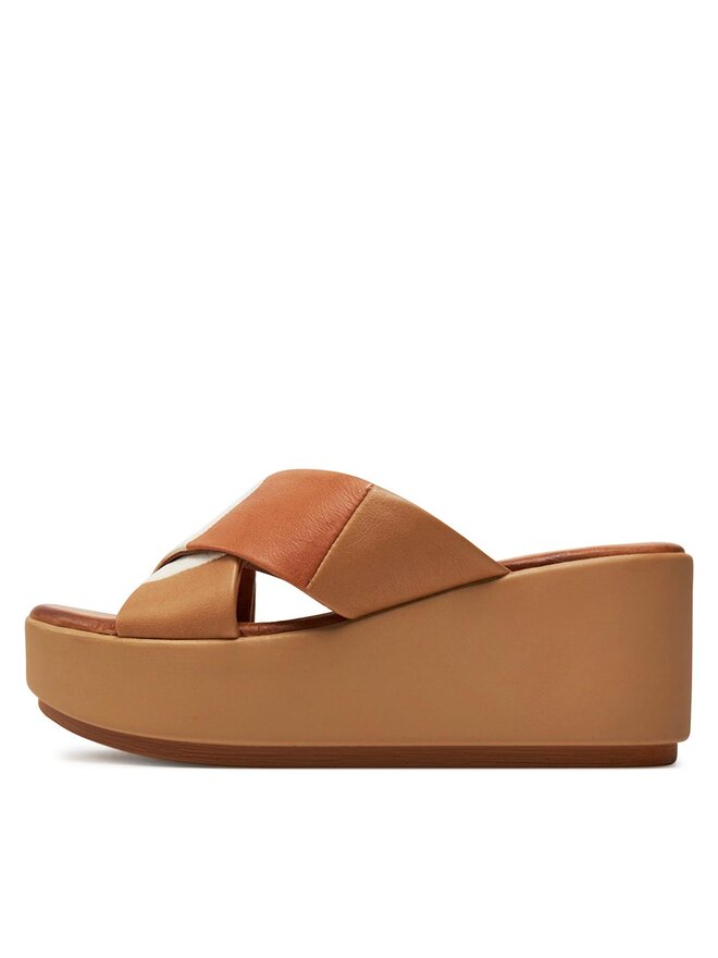 Inuovo Pantoletten Inuovo 123104 Braun