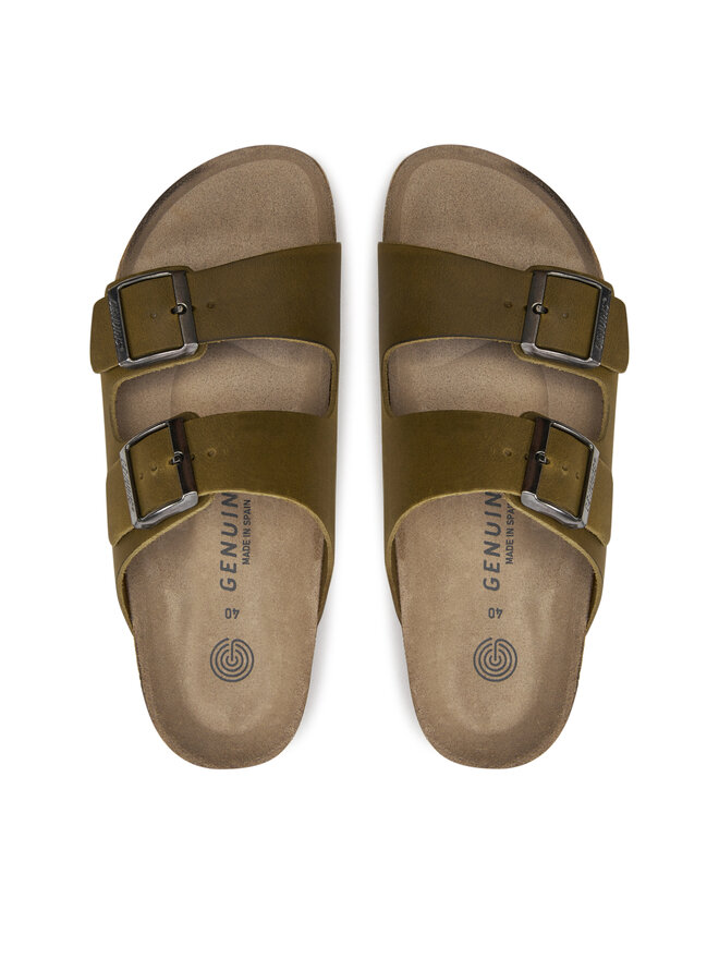 Genuins Klapki Genuins Hawaii G105049 Khaki