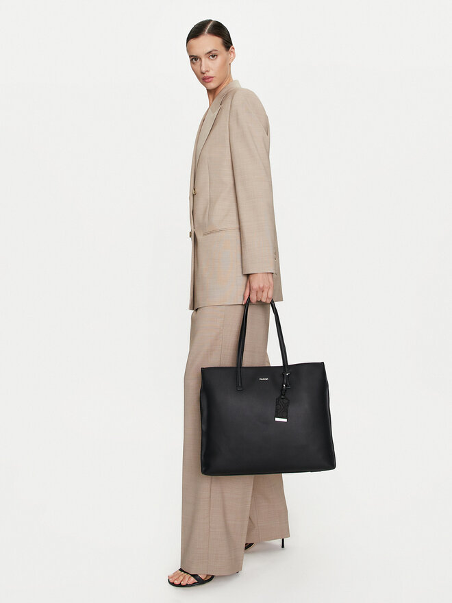 Calvin Klein Τσάντα Calvin Klein Ck Must Medium Shopper_Jcq K60K612347 Μαύρο