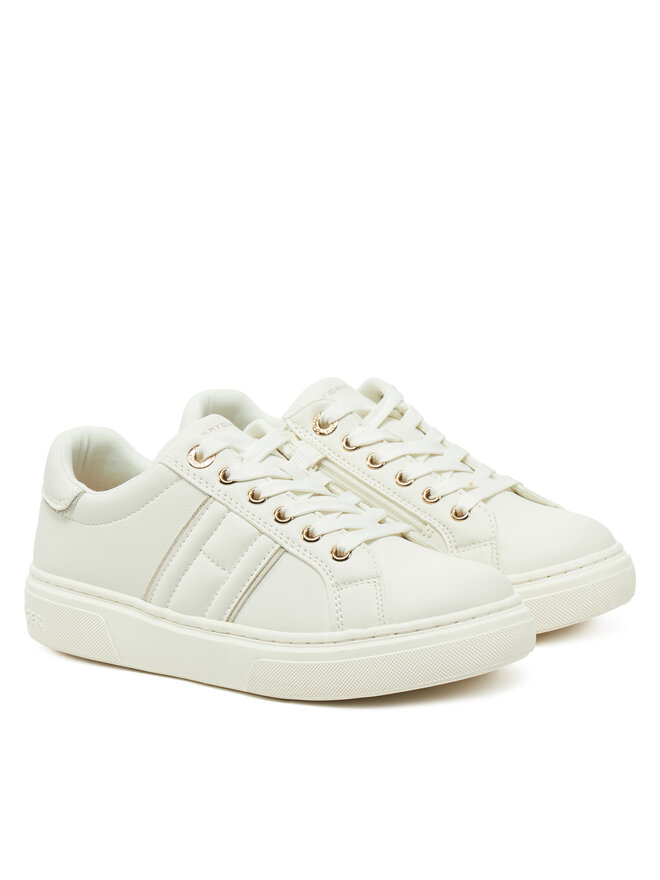 Tommy Hilfiger Sneakersy Tommy Hilfiger Low Cut Lace-Up Sneaker T3A9-33745-1439 S Biały