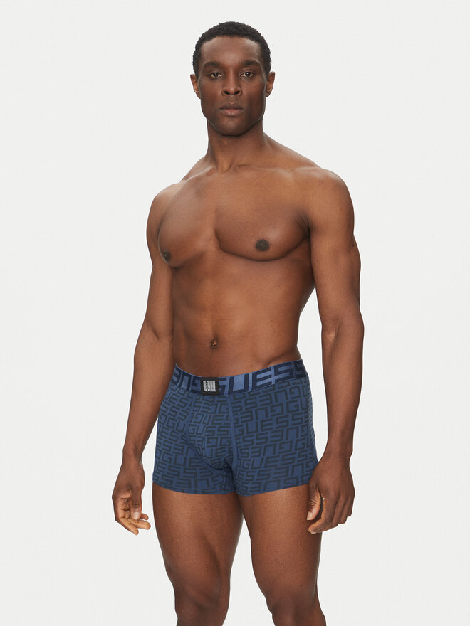 Guess Guess 3er-Set Boxershorts U4RG01 K6YW0 Dunkelblau