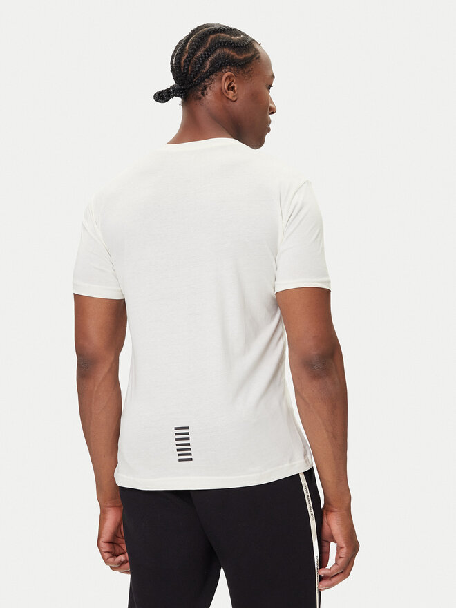EA7 Emporio Armani EA7 Emporio Armani Camiseta 8NPT25 PJVPZ U1105 Beis Regular Fit
