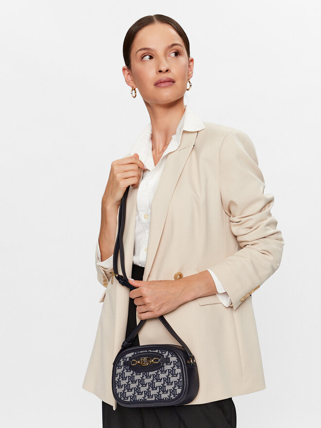 LAUREN RALPH LAUREN Handtasche LAUREN RALPH LAUREN Jordynn 20 431876433008 Dunkelblau