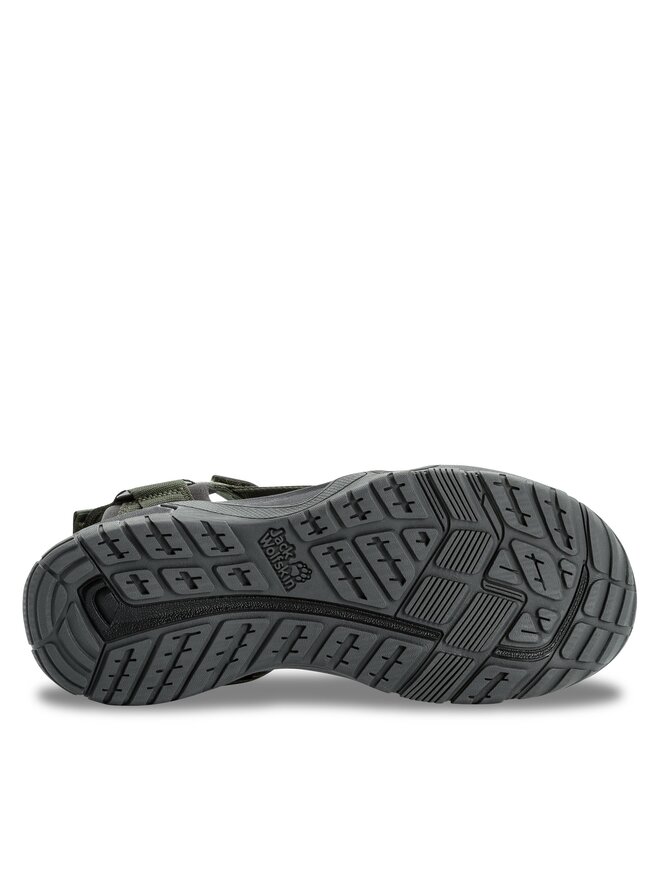 Jack Wolfskin Sandały Jack Wolfskin Lakewood Ride Sandal M 4019021 Khaki