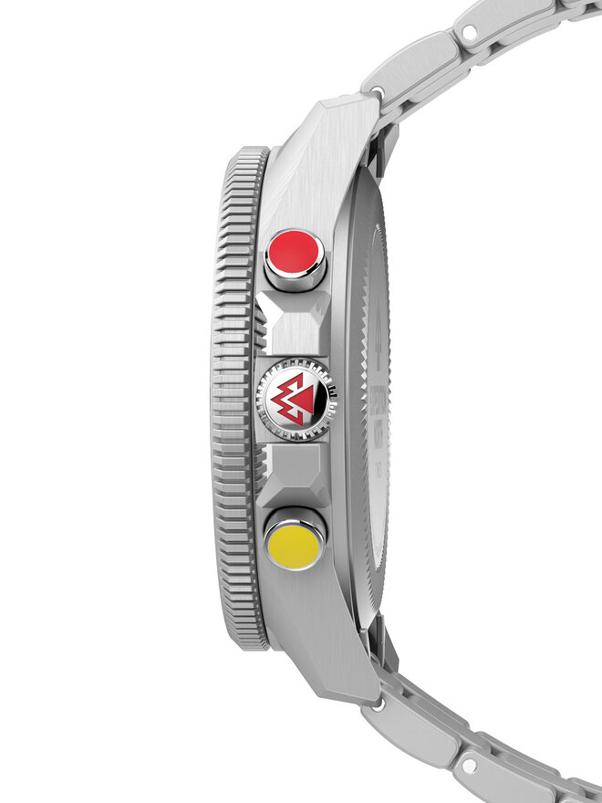 Timex Zegarek Timex TW2V41800 Srebrny