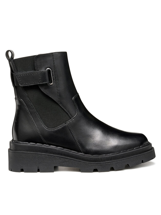 Geox Μποτάκια Geox D Felleny D56XEC 00043 C9999 Μαύρο