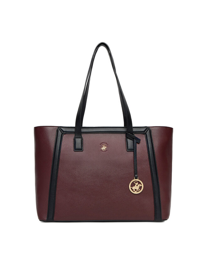 Beverly Hills Polo Club Handtasche Beverly Hills Polo Club C-BHPC-L-007-08 Dunkelrot
