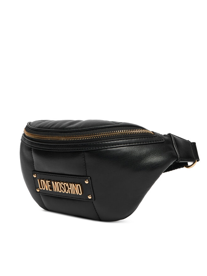 LOVE MOSCHINO torba za okoli pasu LOVE MOSCHINO JC4323PP0NKM100A Črna