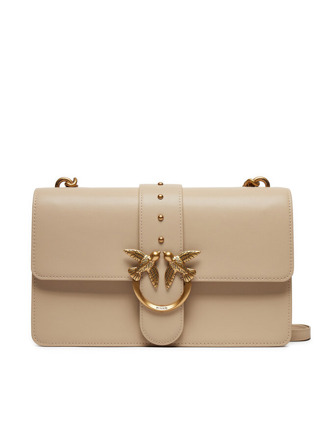 Handtasche Pinko Love One Classic Cl AI 24 25 PLTT 100053 A0F1 Beige eschuhe