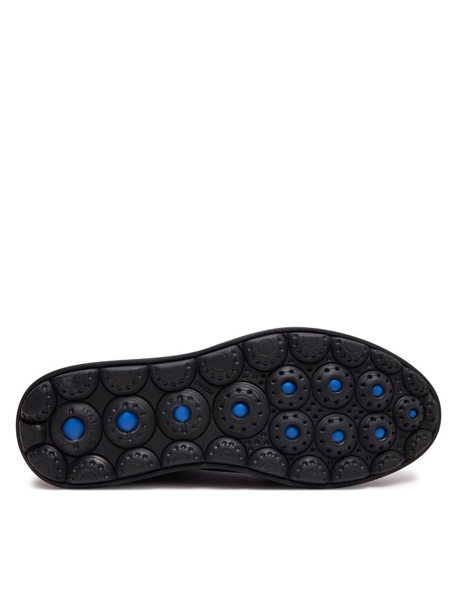 Geox Sneakersy Geox U Spherica Ec12 U45GRA 00043 C9999 Černá