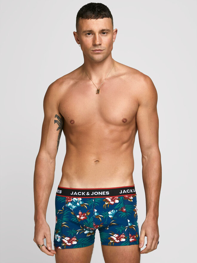 Jack&Jones Jack&Jones Σετ μποξεράκια 3 τμχ Flower 12171253 Έγχρωμο