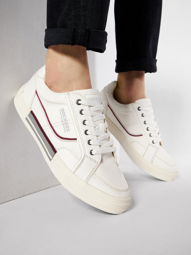 Dockers by Gerli Sneakers aus Stoff Dockers by Gerli 46SY001-700500 Weiß