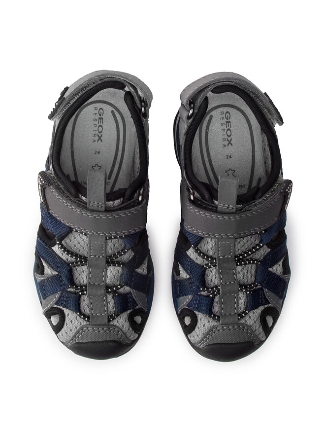 Geox Sandales Geox J Borealis B. B J920RB 0CE14 C0739 M Pelēks