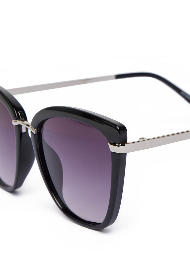 JENNY Okulary przeciwsłoneczne JENNY 4WF-023-SS25 Czarny