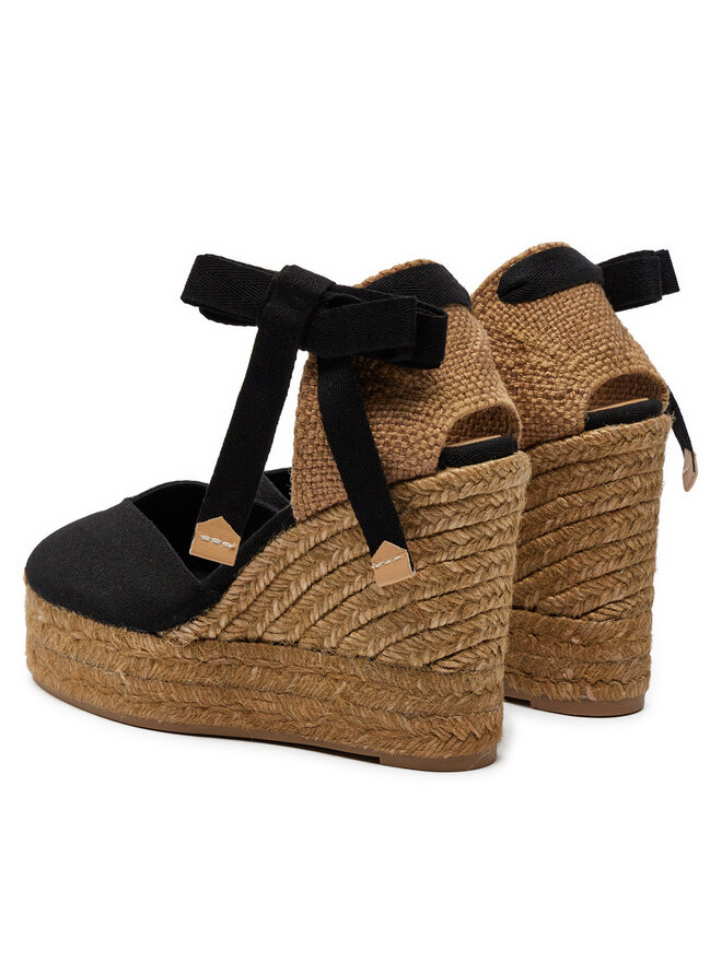 Castañer Espadrile Castañer Chiara T/8Ed/001 021458 Crna