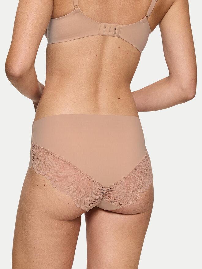 Triumph Triumph Klasične spodnje hlačke z visokim pasom Pretty 10222227 Bež