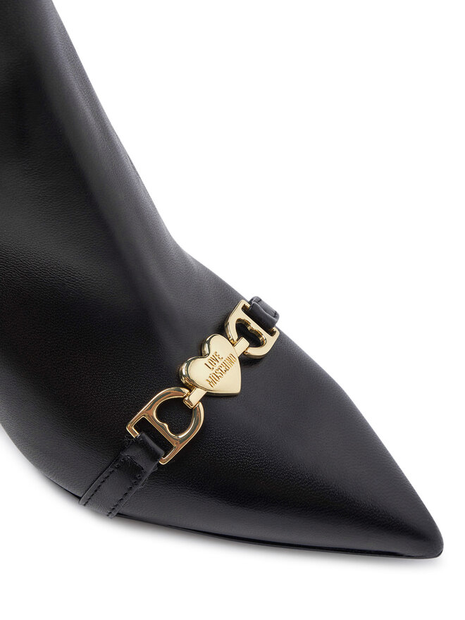 LOVE MOSCHINO Боти LOVE MOSCHINO JA21107G0LIA0000 Черен