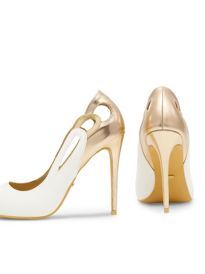 DeeZee High Heels DeeZee KL-92831-619 Weiß