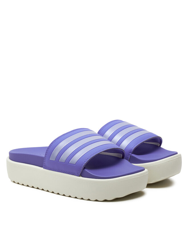 adidas Klapki adidas adilette Platform IF6922 Fioletowy