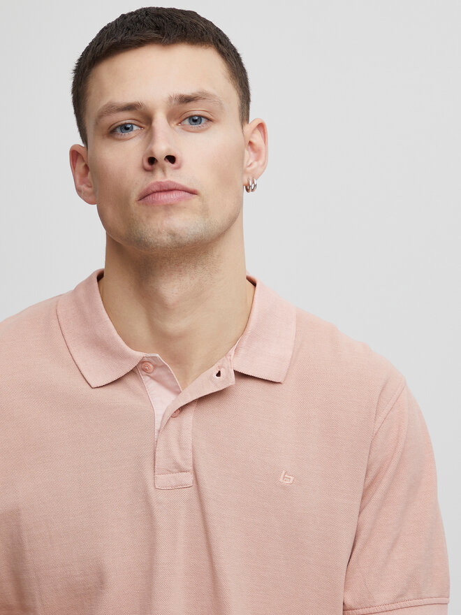 Blend Blend Polo marškinėliai 20715297 Rožinė Regular Fit