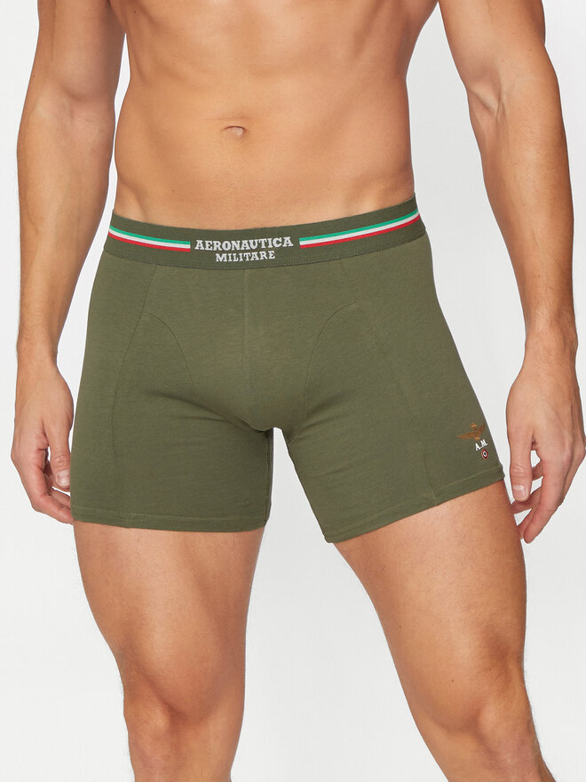 Aeronautica Militare Aeronautica Militare 2er-Set Boxershorts AM1UBX002 Grün