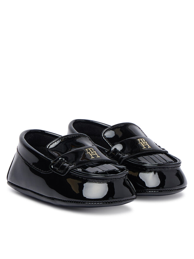 Tommy Hilfiger Krabbelschuhe Tommy Hilfiger T0A4-35055-1847999 Schwarz
