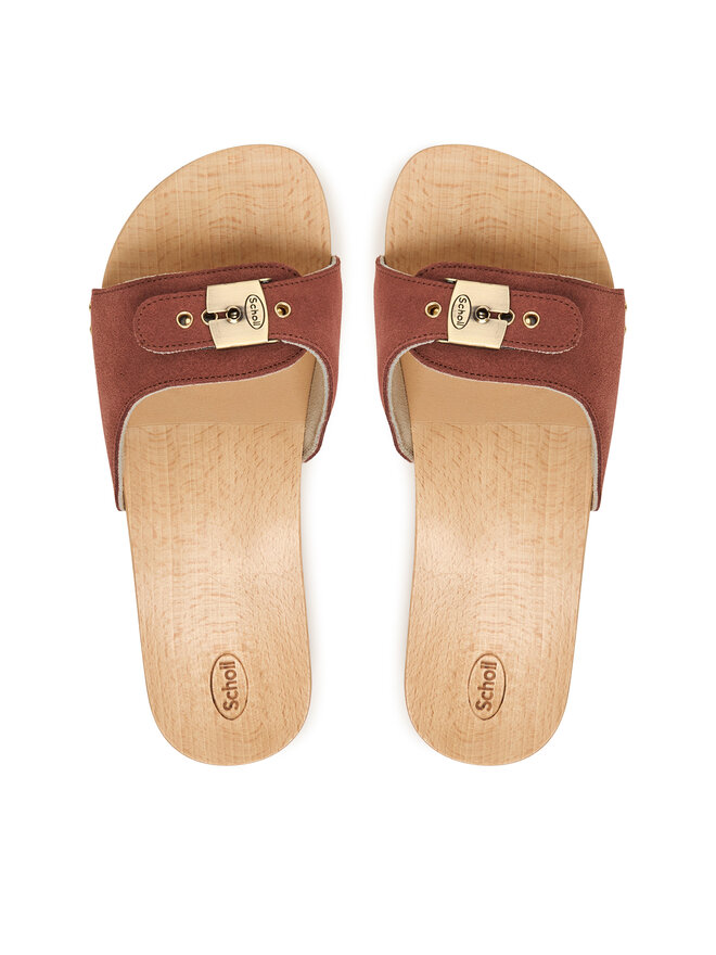 Scholl Pantoletten Scholl F00951 Braun