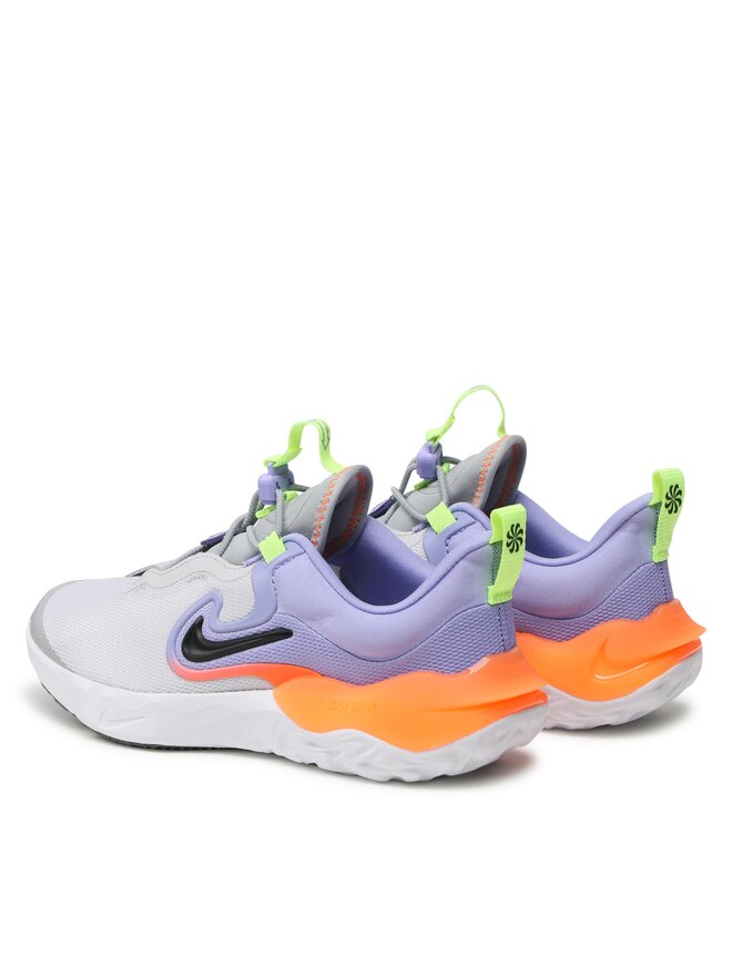 Nike Běžecké boty Nike Run Flow (GS) DR0472 002 Šedá