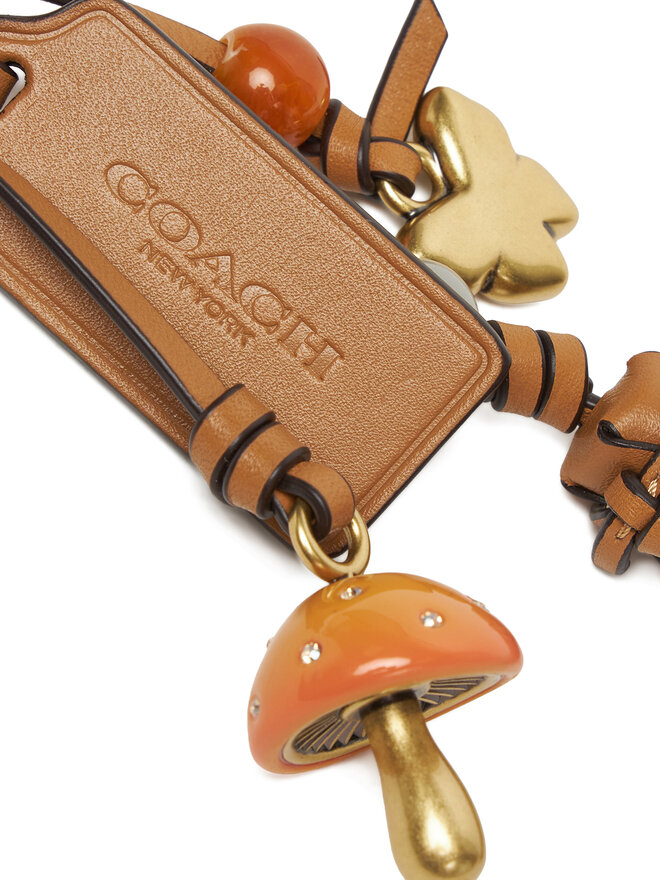 Coach Підвіска Coach Mushroom Heritage CCD23 Коричневий