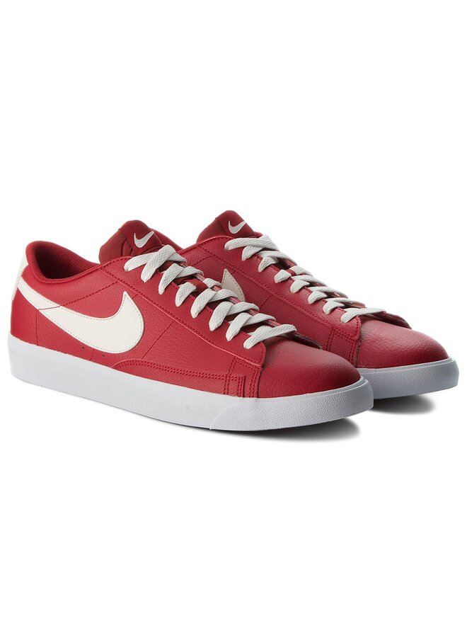 Sneakers Nike Blazer Low Lthr AJ9515 600 Rouge chaussures