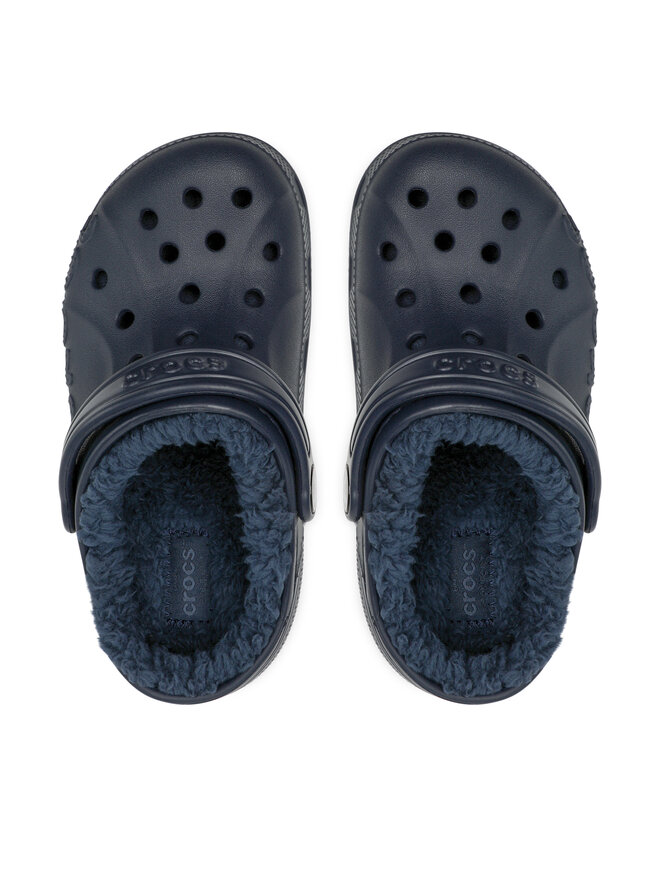 Crocs Шльопанці Crocs Baya Lined Clog K 207500-463 Cиній